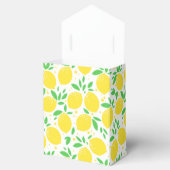 Ballotins Boîte à cadeaux aux citrons jaunes frais (Ouvert)