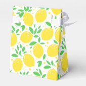 Ballotins Boîte à cadeaux aux citrons jaunes frais (Arrière)