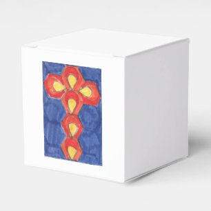 Ballotins Boîte à cadeaux Cross Motif Cube