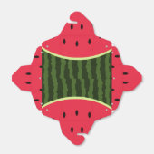 Ballotins Boîte à cadeaux Cute Kawaii Watermelon (Déplié)