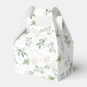 Ballotins Boîte à cadeaux de Fêtes des mariées florales (Verso)