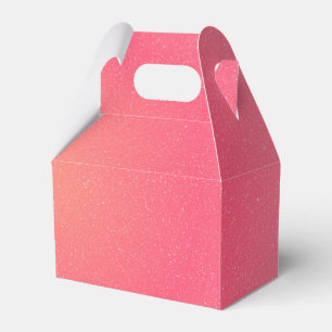 Ballotins Boîte à cadeaux élégante à paillettes roses