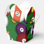 Ballotins Boîte à cadeaux/Favoriser - Billard (Ouvert)