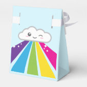 Ballotins Boîte à cadeaux Kawaii Cloud et Rainbow (Arrière)
