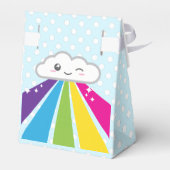 Ballotins Boîte à cadeaux Kawaii Cloud et Rainbow (Arrière)