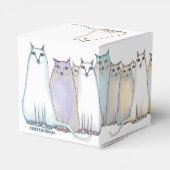 Ballotins Boîte à cadeaux Pastel Cat (Arrière)