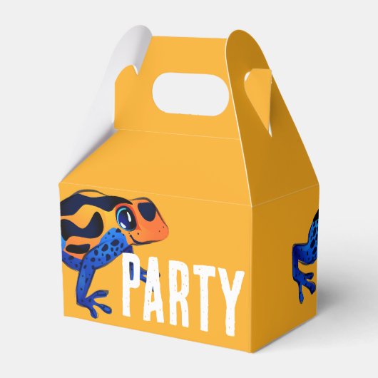 Ballotins Boîte à cadeaux Poison Orange Poison Grenouille (Arrière)