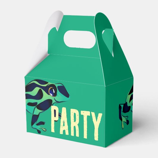 Ballotins Boîte à cadeaux Poison Vert Grenouille (Arrière)