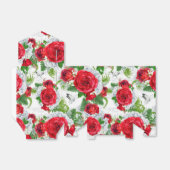 Ballotins Boîte à cadeaux Rose romantique (Déplié)