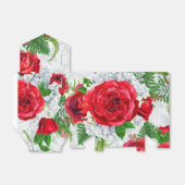 Ballotins Boîte à cadeaux Rose romantique (Déplié)