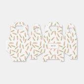 Ballotins Boîte à carottes de Pâques Faveur (Déplié)