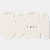 Ballotins Boîte à cookies - Soins de minuit (Déplié)