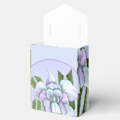 Ballotins Boîte à dragées Fleur Smeraldo (Ouvert)