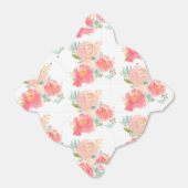 Ballotins boîte à emporter aquarelle florale (Déplié)