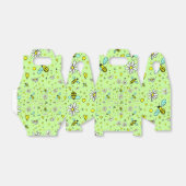 Ballotins Boîte à faveur Joyeux printemps (Déplié)