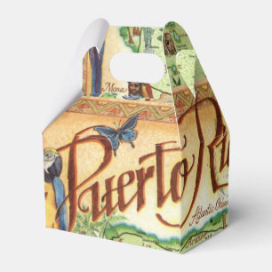 Ballotins Boîte à faveurs de Porto Rico
