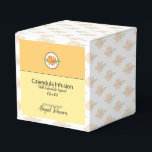Ballotins Boîte à Fleur sauvage de la bombe Calendula Marigo<br><div class="desc">Boîte à bombe fleur sauvage Calendula marigold pour vos bains faits maison avec mélange de marigold ou calendula ou de parfum. Entièrement personnalisable, il peut être utilisé pour n'importe quel parfum ou saveur — pas seulement calendula. Utilisez votre propre motif arrière - plan et/ou graphique dans le cercle, changez le...</div>