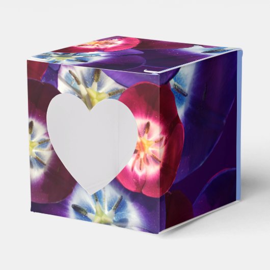 Ballotins Boîte à fleurs de tulipes (Verso)