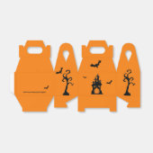 Ballotins Boîte à Gable - Maison Halloween Hantée (Déplié)