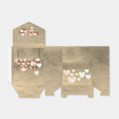 Ballotins Boîte à gâteau mariage par dalDesignNZ (Déplié)