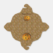 Ballotins Boîte à goodie rayée Jack-O-Lantern, noir et orang (Déplié)