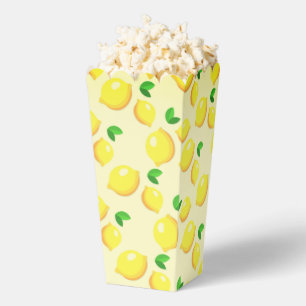 Ballotins Boîte à maïs aux citrons jaunes