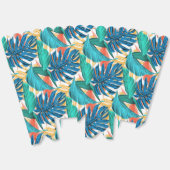 Ballotins Boîte à maïs exotique tropicale Feuille (Déplié)