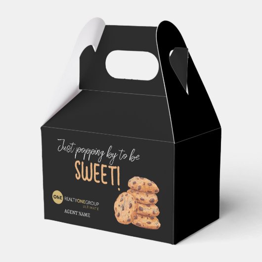 Ballotins Boîte à menus Cookie (Verso)