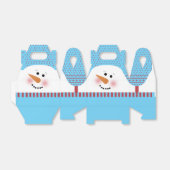 Ballotins Boîte à neige bleue (Déplié)