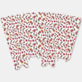 Ballotins Boîte à popcorn Elfes de Noël (Déplié)