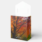 Ballotins Boîte à tentes Mariage de feuilles d'automne (Ouvert)