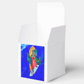 Ballotins boîte à vagues bleu saint surf (Ouvert)