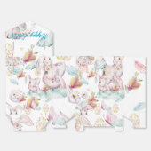 Ballotins boîte cadeau. (Déplié)