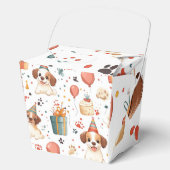 Ballotins "Boîte cadeau à la fête des chiots" (Recto)