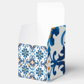 Ballotins Boîte cadeau bleue et Brown (Ouvert)