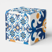 Ballotins Boîte cadeau bleue et Brown (Arrière)