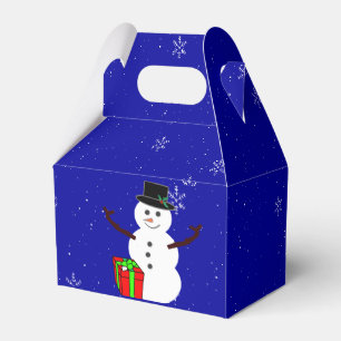 Ballotins Boîte cadeau bonhomme de neige
