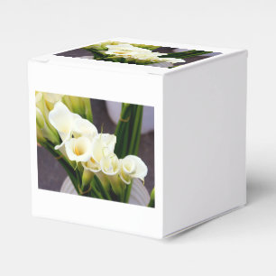 Ballotins boîte cadeau calla lily
