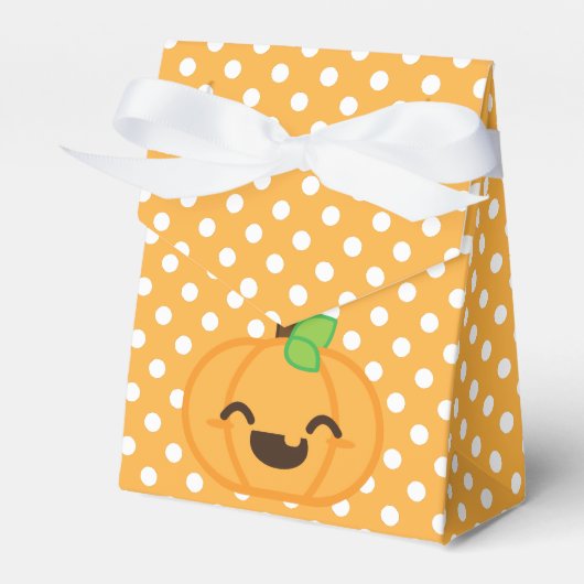 Ballotins Boîte cadeau Citrouille Kawaii Jack-o'-lantern (Verso)