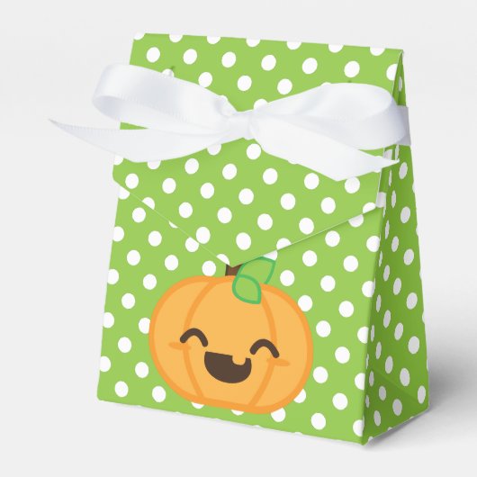 Ballotins Boîte cadeau Citrouille Kawaii Jack-o'-lantern (Verso)