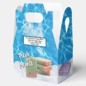 Ballotins Boîte cadeau client de savon de bain biologique (Ouvert)