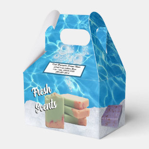 Ballotins Boîte cadeau client de savon de bain biologique