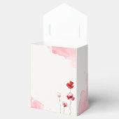 Ballotins Boîte cadeau. "Coquelicots" (Ouvert)