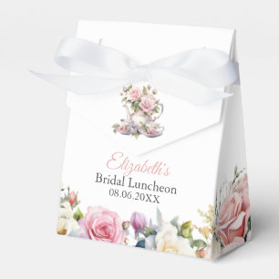 Ballotins Boîte-cadeau de faveur de déjeuner de mariage rose