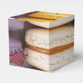 Ballotins Boîte cadeau de la fête Macaron Favoriser (Verso)