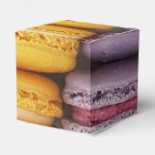 Ballotins Boîte cadeau de la fête Macaron Favoriser (Arrière)