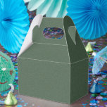 Ballotins Boîte-Cadeau de Luxe à Motif Vert pour Fête Élégan<br><div class="desc">Ajoutez une touche d'élégance moderne à votre célébration avec ces boîtes-cadeaux de luxe à motif vert pour les fêtes. Parfaites pour les mariages, les anniversaires et les rassemblements spéciaux, chaque boîte présente une finition texturée raffinée qui améliore la présentation. Durables, faciles à assembler et réutilisables pour de multiples occasions, ces...</div>