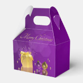 Ballotins Boîte cadeau de Noël doré (Arrière)