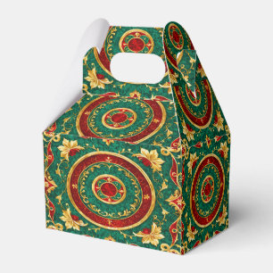 Ballotins Boîte cadeau de Noël Floral