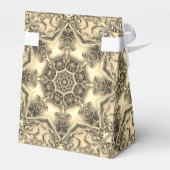 Ballotins Boîte cadeau de vacances décorative or (Arrière)